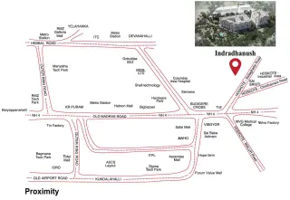 Location Plan of Aparna Sunstone in Gopanpally